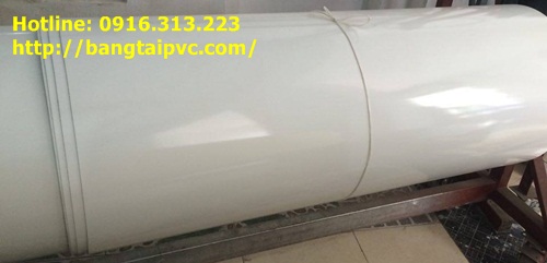 Băng tải PVC trắng dày 3mm số lượng lớn tại Hà Nội